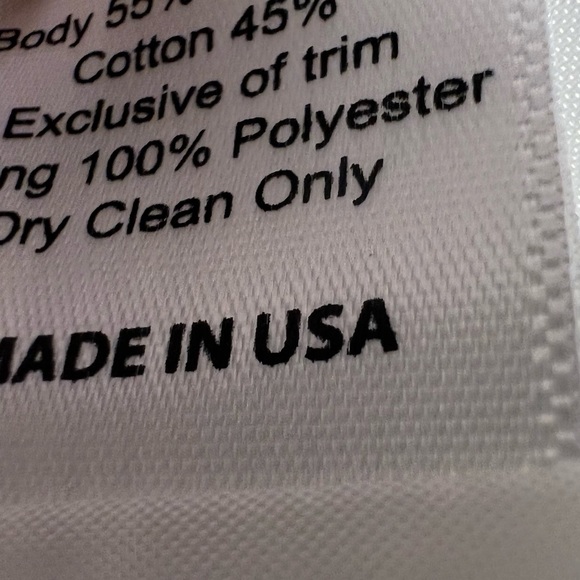 Lauren James Landry Seersucker White Sleeveless Fit & Flare Cut Out Back Dress S - Picture 10 of 10